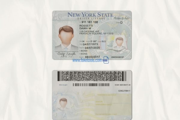 New York driver license Psd Template | Amazing Tools